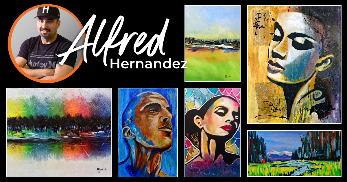 Meet our featured artist Alfred Hernandez and his stunning artwork. His